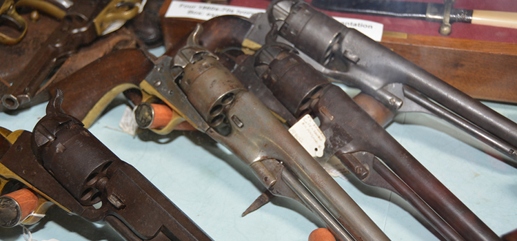 Civil War pistols